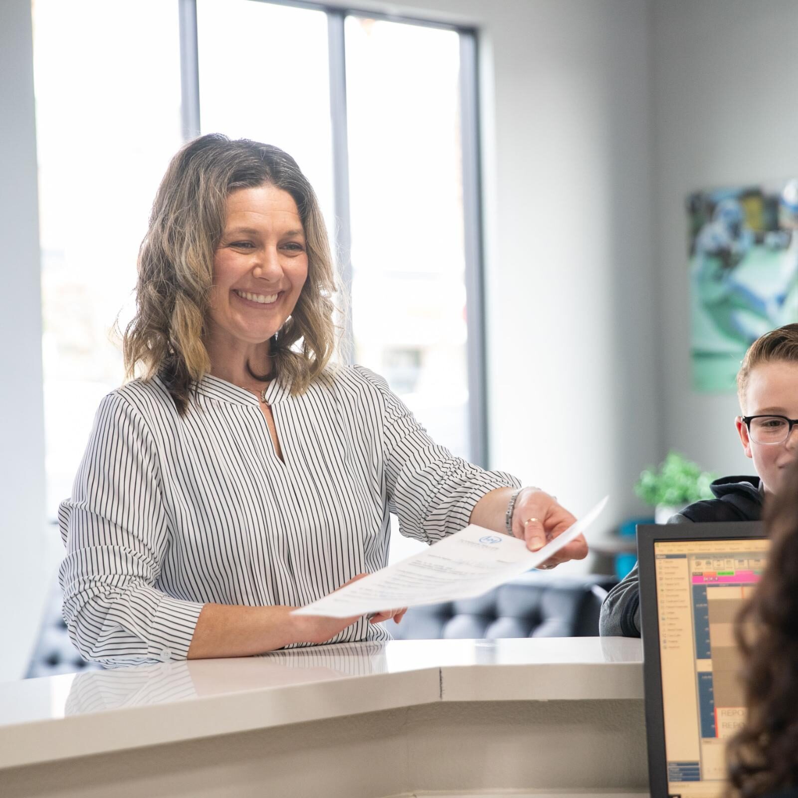 HM-Patient-Interaction-9491 orthodontist las vegas
